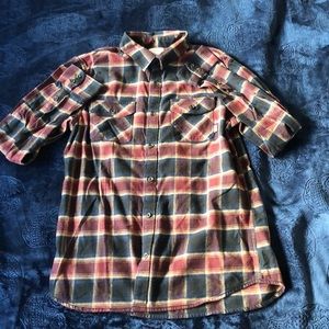 Vans Mens Flannel Size Medium